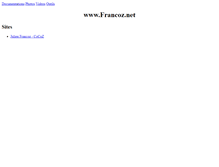 Tablet Screenshot of francoz.net